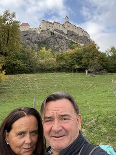 Photo de Walter Baumgartner le long du parcours