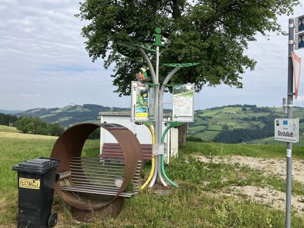 Foto von Michael Schuller entlang der Tour
