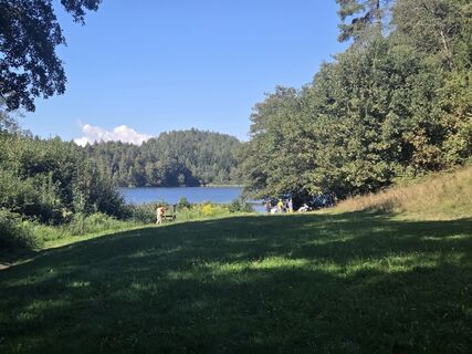 Foto von Barbara Köck entlang der Tour