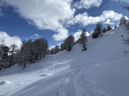 Photo de Heinz Sperl le long du parcours