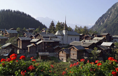 Blatten altes Dorf