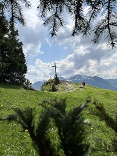 Foto von Kerstin Albrecht entlang der Tour