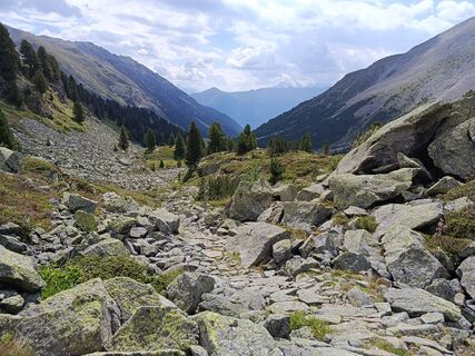 Foto von Kirsten Genglawski entlang der Tour
