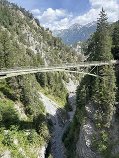 Foto von Andrea Anliker entlang der Tour