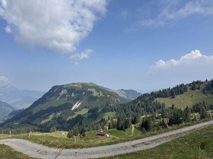 Foto von Roger Giger entlang der Tour