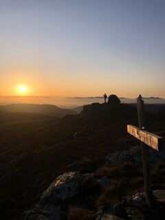Foto von Martina Kofler entlang der Tour
