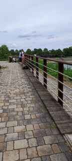 Foto von Mária Borsos entlang der Tour
