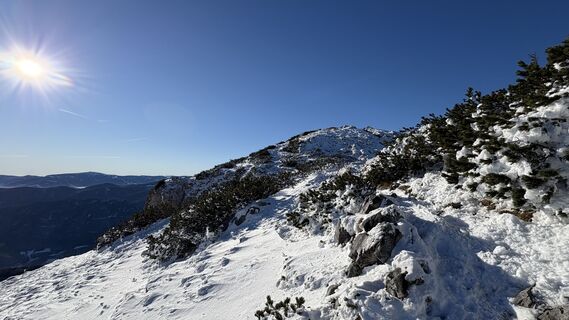 Foto de Raphael Höller a lo largo del recorrido