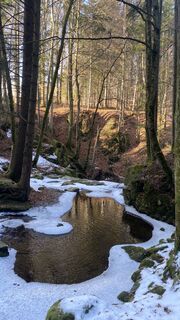 Photo de Eveline Zecha le long du parcours