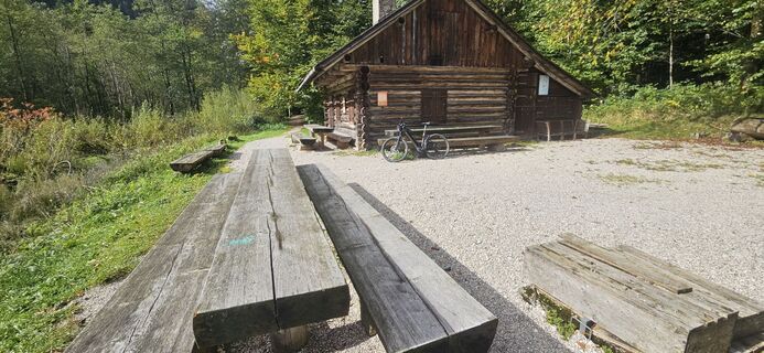 Foto von Johann Schallinger entlang der Tour