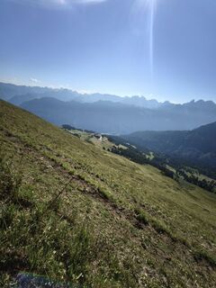 Foto von Armin Herzog entlang der Tour