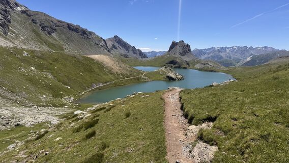 Foto von Karolina Silvestri entlang der Tour