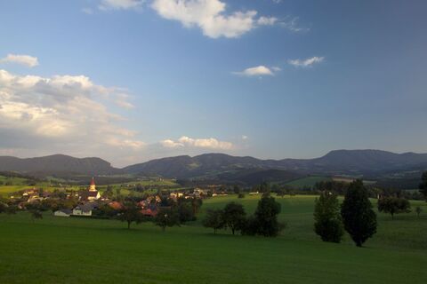 Fladnitz Ortsbild_Naturpark Almenland_Oststeiermark