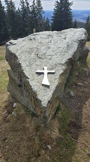 Foto de Christa Eibel a lo largo del recorrido