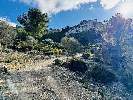 Photo de Guido Hahn le long du parcours