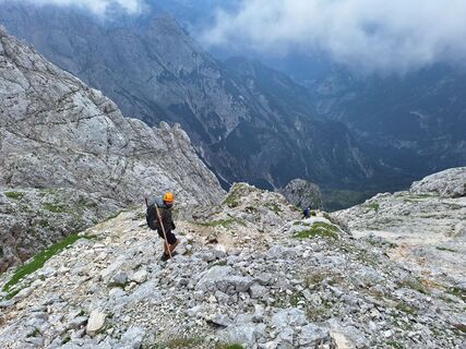Photo de Patrick Fresenberger le long du parcours