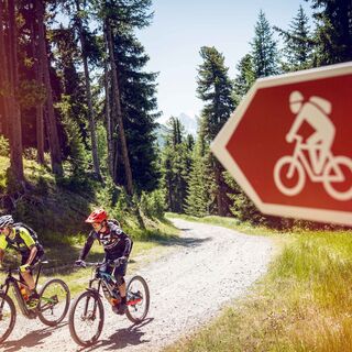 Mountainbiken in der Region St-Luc, Val d'Anniviers