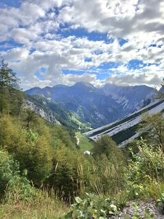 Foto von Miha Gros entlang der Tour