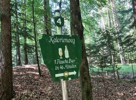 Station am Kalorienweg, Hartbergerland in der Oststeiermark