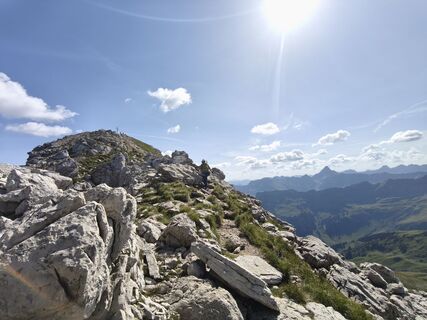 Photo de Armin Herzog le long du parcours
