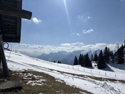 Foto von Heinz Sperl entlang der Tour