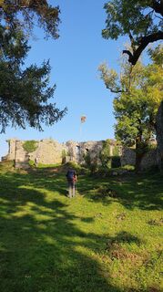 Foto de Anne Wildbrett a lo largo del recorrido