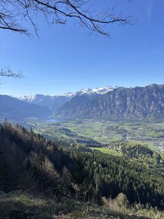 Foto von Stefanie Roitner entlang der Tour
