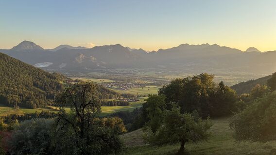 Foto von Alexandra Lobner entlang der Tour