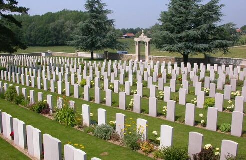Der chinesische Friedhof in Noyelles-sur-Mer
