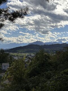 Foto von Cyrill Bischof entlang der Tour
