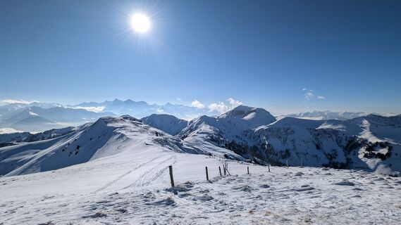 Zdjęcie z Klaus Lehner wzdłuż trasy