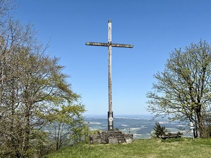 Photo de Norbert Herbig le long du parcours