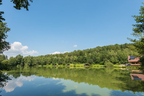 Teichhaus und Winzendorfer Teiche in der Oststeiermark