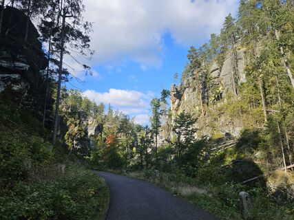 Fotografia z Hütterl na trase