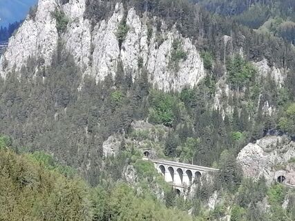 Foto von Helmut Pachman entlang der Tour