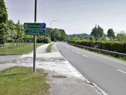 Die Anfahrt ist gut beschriftet