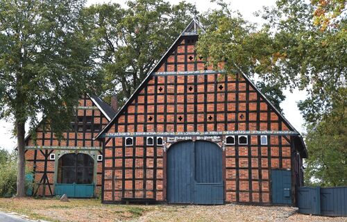 Fachwerk im Rundlingsdorf Jabel