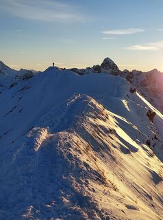 Fotografia z Hannes Derold na trase