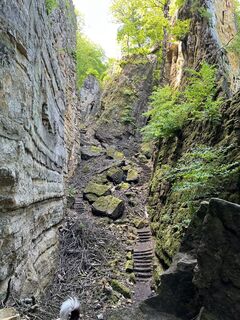 Photo de Linda v.d. Meij le long du parcours