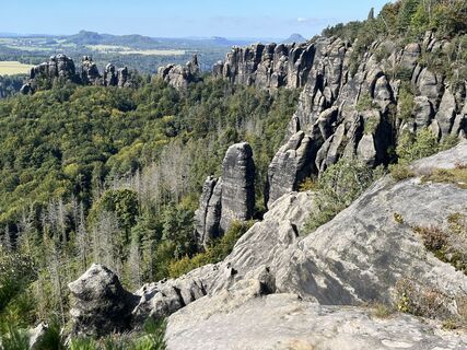 Foto da Michaela Fischer lungo il tour
