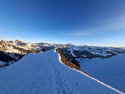 Foto von Karl-Heinz Martin entlang der Tour
