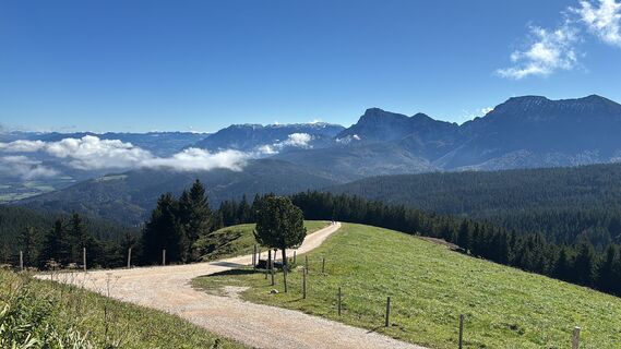 Foto von Heinz Sperl entlang der Tour