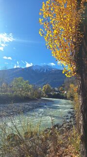Photo de Veronica Thoeni le long du parcours