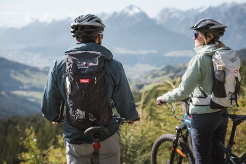 Mountainbiketour mit Ausblick auf Inntal