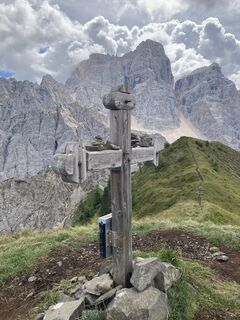 Foto von Marilena Locatelli entlang der Tour
