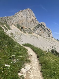 Fotografia z Frédéric Lagandré na trase
