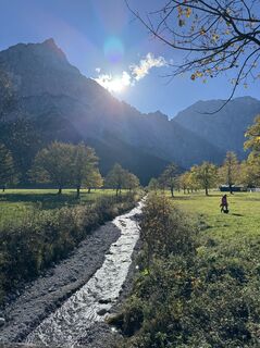 Foto von Denise Miller entlang der Tour