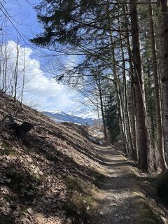 Photo de Monica Bagge le long du parcours