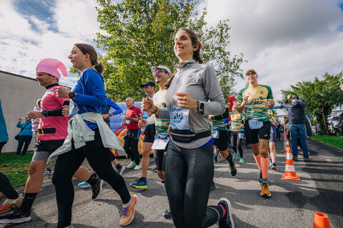 Es geht los! Startschuss für den Blaufränkischland Marathon