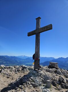 Foto von Simone entlang der Tour